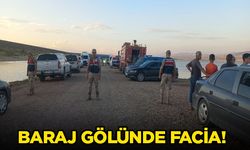 Baraj gölünde facia