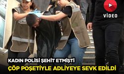 Çöp poşeti ile adliyeye sevk edildi