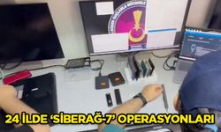 24 ilde 'Siberağ-7' operasyonları: 46 gözaltı