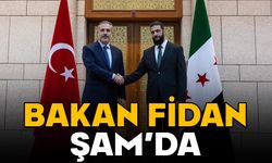 Bakan Fidan Şam'da! Ahmed eş-Şera ile bir araya geldi