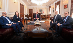 DEM Parti heyeti, Adalet Bakanı Tunç ile görüştü