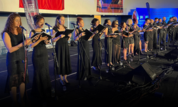 Müzik öğretmenlerinden unutulmaz konser! Kaymakam Ürkmezer de katıldı