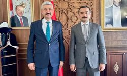 Başkan Çebi'den Kaymakam Uzun'a 'Hayırlı olsun' ziyareti!