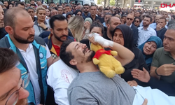 Gaziantep'te yürek yakan veda: Gözyaşları sel oldu! Sedyeyle getirildi, ailesine veda etti