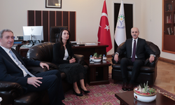 Meclis Başkanı Kurtulmuş'tan DEM Parti'ye ziyaret