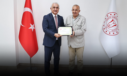 Muş Valiliği’nin emektar şoförü Ali Kılıç’a veda