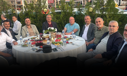 Safranbolu’ya atanan Kaymakam Baskın’a veda yemeği