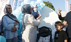 SMA’lı Muhammed’in kampanyası tamamlandı! Valilik önünde kutlama