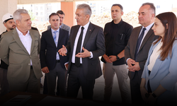Vali Akkoyun, Mardin Çocuk Evleri Sitesi’nde çalışmaları yerinde inceledi