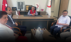 Vali Yardımcısı'ndan Kızılay Başkanı Yalçın'a ziyaret