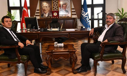 Kaymakam Dertlioğlu’ndan Başkan Taşkın’a ziyaret