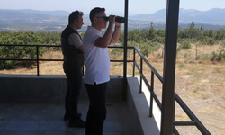Kaymakam Koç, kırsal mahallelerde yangın tedbirlerini denetledi