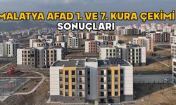 MALATYA AFAD 1. VE 7. KURA ÇEKİMİ SONUÇLARI 2025 || Malatya 26 bin 305 konut kura çekiliş sonuçları açıklandı mı?