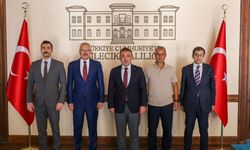 Vali Sözer, adalet ve spor camiasını makamında kabul etti