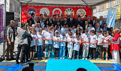 ERVA Spor Okulları’na 55'incisi Vali Çiçek'in katılımıyla açıldı