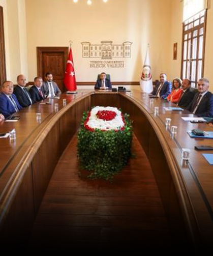 Vali Sözer başkanlığında Şube Müdürleri toplantısı yapıldı