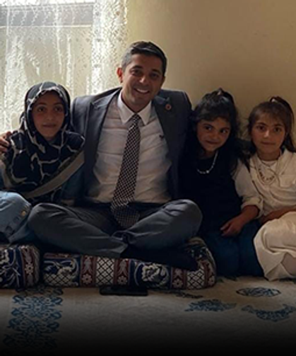 Kaymakam Mahir'den anlamlı ziyaret