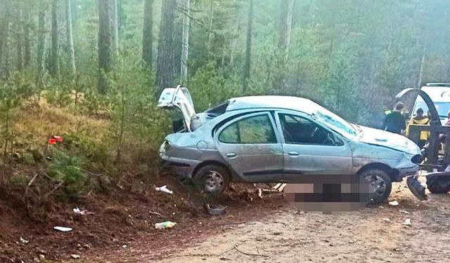 Kastamonu’da otomobil takla attı: 1 ölü, 3 yaralı