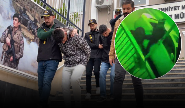 Camı tekmeyle kırdı, araçtan parayı çaldı! O anlar kamerada