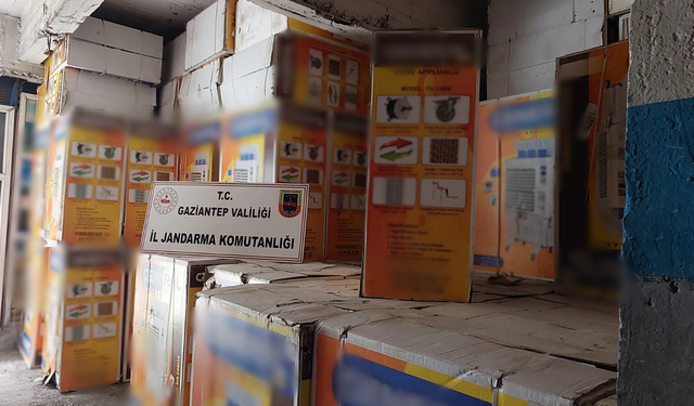 Jandarmadan 3 milyon TL’lik kaçak elektronik operasyonu