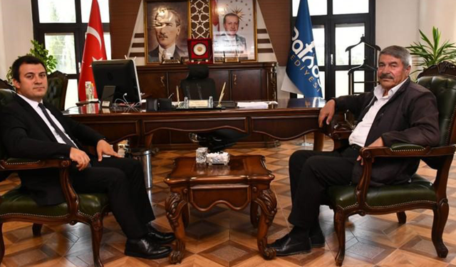 Kaymakam Dertlioğlu’ndan Başkan Taşkın’a ziyaret