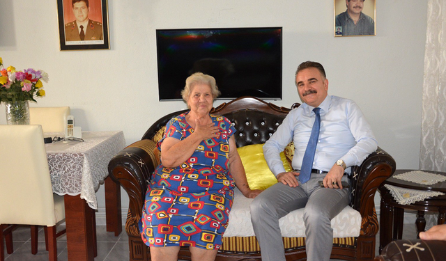 Kaymakam Odabaş’tan şehit annelerine anlamlı ziyaret