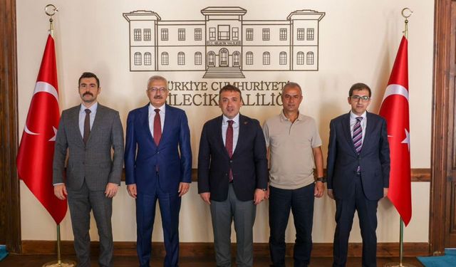 Vali Sözer, adalet ve spor camiasını makamında kabul etti