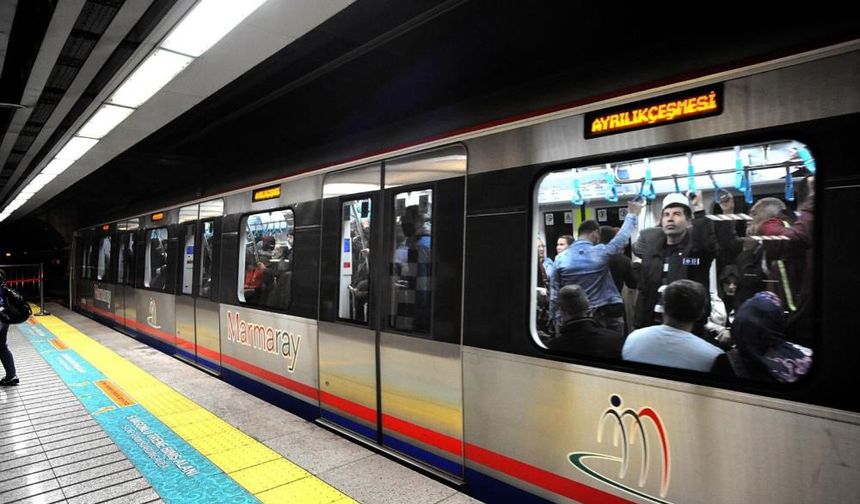 Marmaray 11. yaşını yolcu rekoru ile kutladı