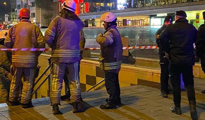 Seyrantepe-Hacıosman Metro Hattı'nın Taksim durağında intihar