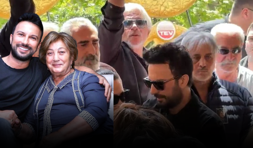 Tarkan'ın zor günü! Annesini son yolculuğuna uğurladı