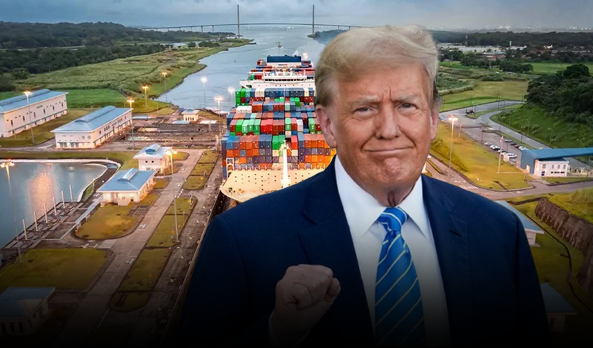 Trump: ABD gemileri Panama ve Süveyş'ten serbest geçmeli!