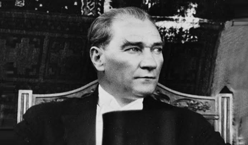 İlk defa göreceksiniz! Atatürk'ün stüdyodaki videosu ortaya çıktı