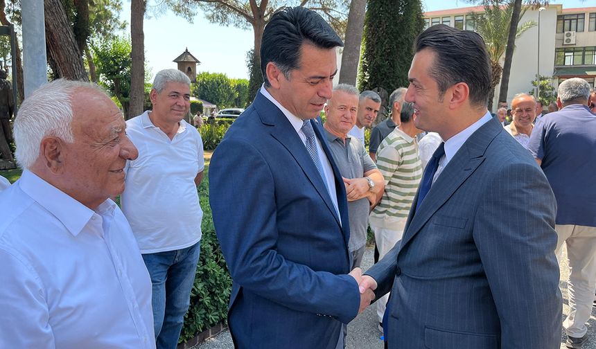 Alanya yeni Kaymakamı Şakir Öner Öztürk görevine başladı