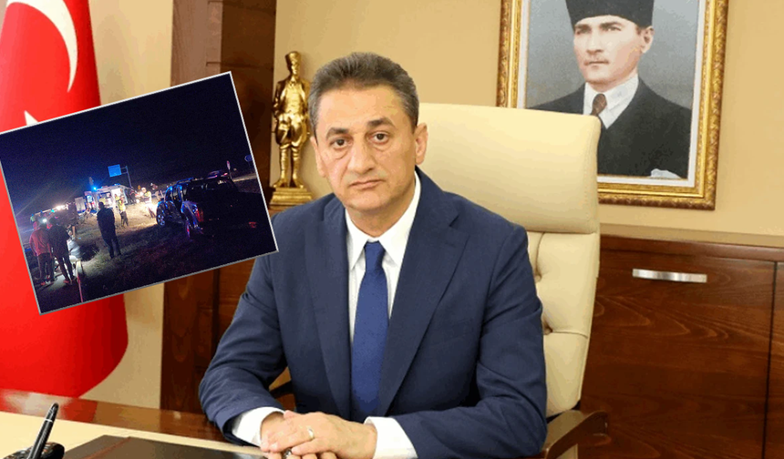 Bitlis eski Valisi Karaömeroğlu ve ailesi kazada yaralandı