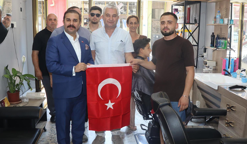 Koçarlı Kaymakamı Taşkın'dan esnaf ziyareti