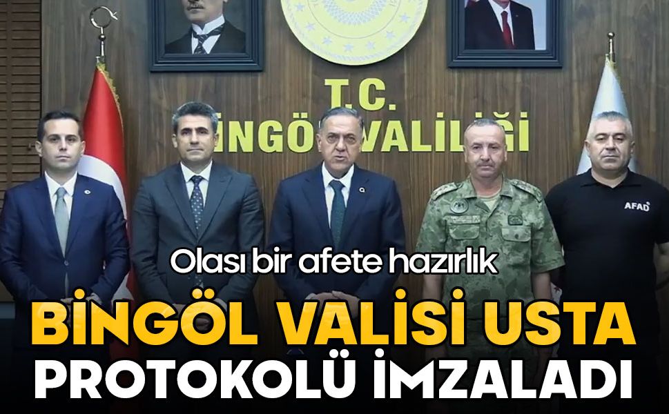 İlk kazmayı vurduk! Olası bir afete hazırlık