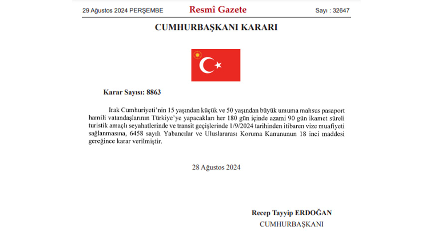 Resmi Gazete 29.08.2024