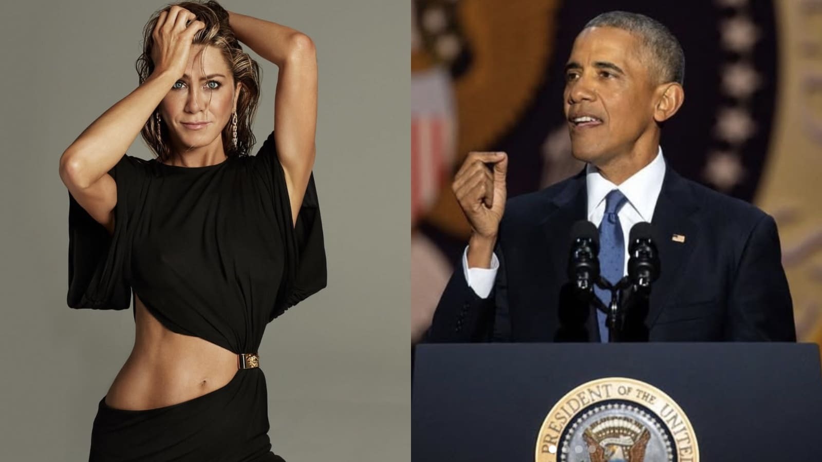 Jennifer Aniston And Barack Obam